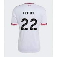 Camisa de Futebol Liverpool Hugo Ekitike #22 Equipamento Secundário 2026-27 Manga Curta